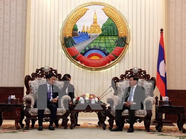 老挝总理呼吁越南企业对老投资 hinh anh 1