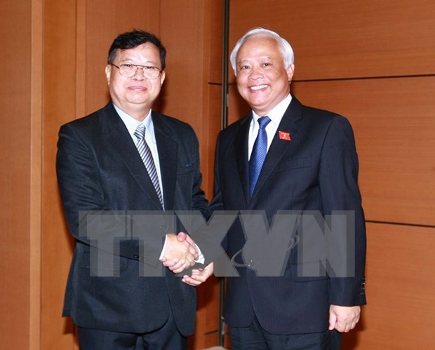 越南与老挝国会促进友好合作关系 hinh anh 1