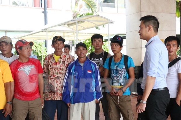 印度尼西亚释放51名越南渔民 hinh anh 1