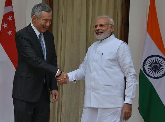 印度和新加坡将建立经济对话机制 hinh anh 1