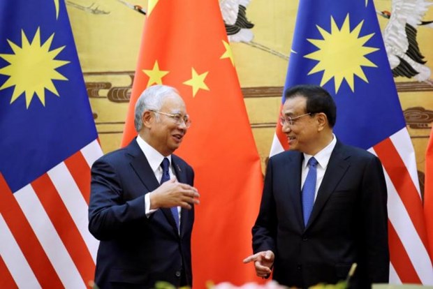 中国和马来西亚签署14份协议 hinh anh 1