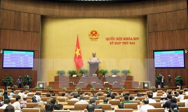 越南第十四届国会第二次会议通过关于2017年中央预算分配的决议 hinh anh 1