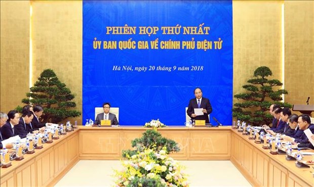 阮春福总理兼任越南国家电子政务委员会主席一职 hinh anh 1