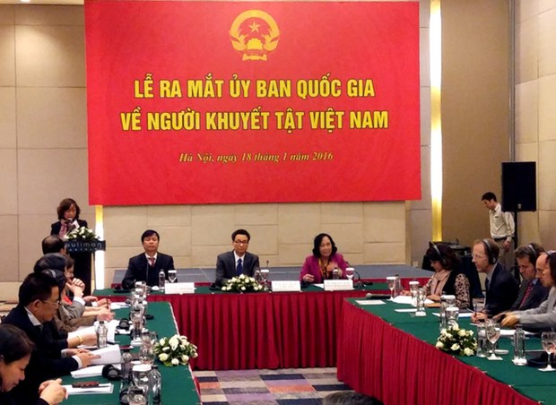 越南国家残疾人委员会正式成立 hinh anh 1