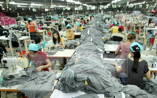 越南纺织品服装业——越过困难融入国际 hinh anh 1
