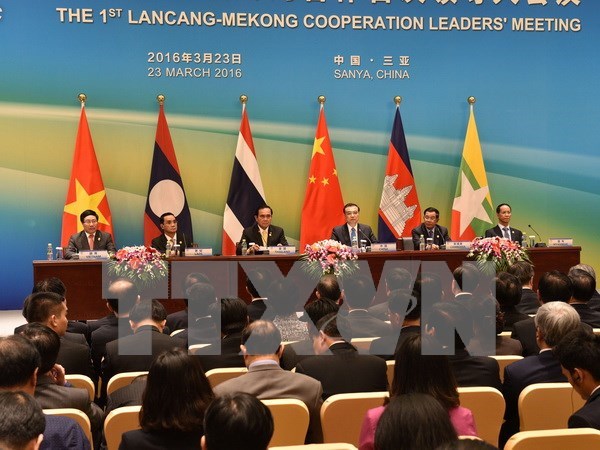 湄澜合作首次领导人会议：打造面向和平与繁荣的湄澜国家命运共同体 hinh anh 1