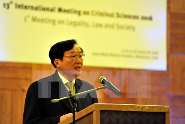 越南代表出席在古巴举行的国际刑事科学会议 hinh anh 1