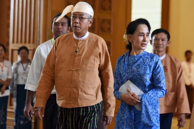 缅甸任命29名地区部长和成立新国家国防与安全委员会 hinh anh 1
