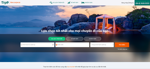 越南首个在线旅游交易平台正式问世 hinh anh 1