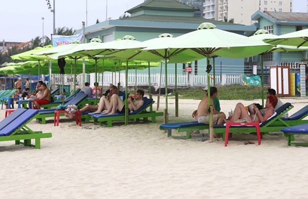 4·30和五一假期间岘港市接待国际游客量猛增 hinh anh 1