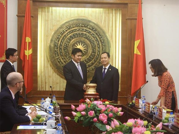 文莱王子率团访问越南清化省寻找投资与合作商机 hinh anh 1