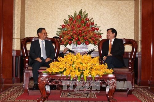 胡志明市与老挝阿速坡省促进在多领域合作 hinh anh 1