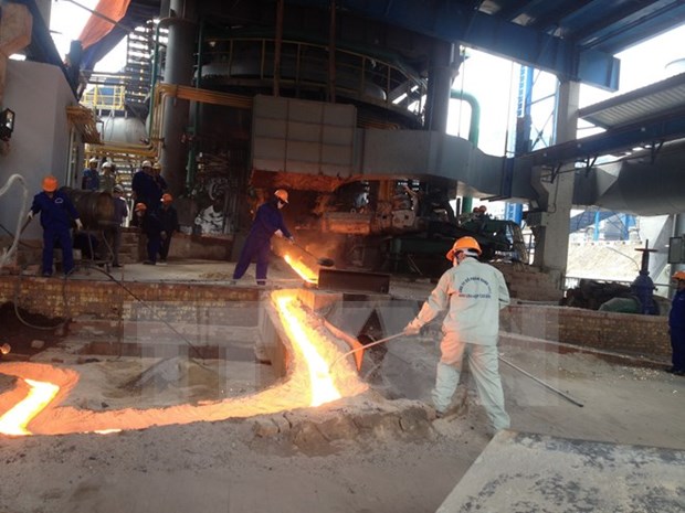 越南钢铁生产量同比增长19.3% hinh anh 1