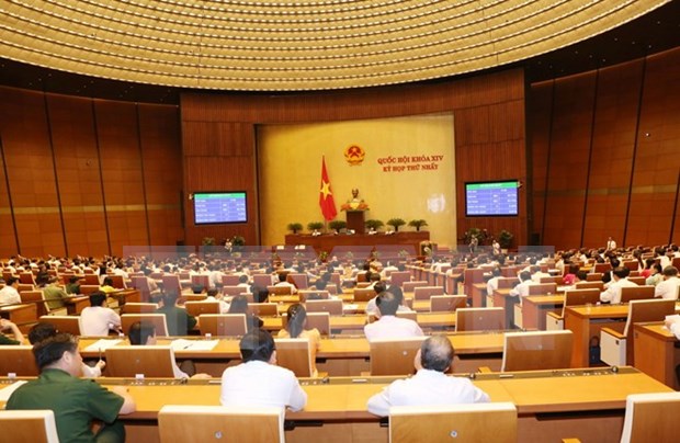 越南第十四届国会第一次会议：推举国家主席职务 hinh anh 1