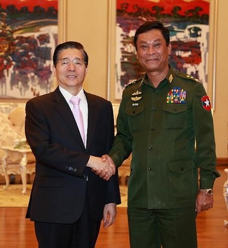 中缅第五次执法安全合作会议在内比都举行 hinh anh 1