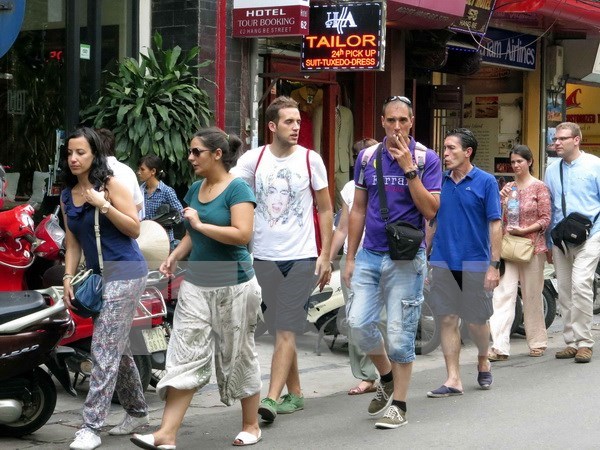今年前9月河内接待国际游客量同比增长25% hinh anh 1