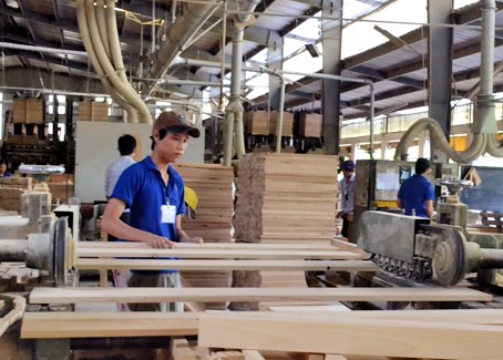 越南对美国的木材出口额保持15%的年均增速 hinh anh 1