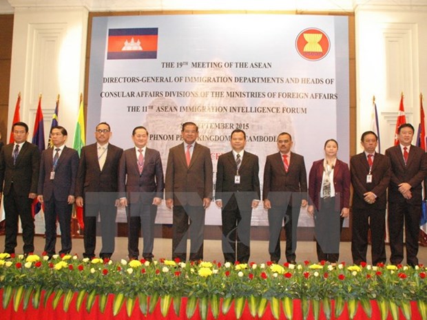 第19届东盟移民局长及外交部领事局长会议在柬埔寨召开 hinh anh 1
