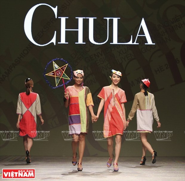 Chula品牌的突破性棉料服装 hinh anh 3