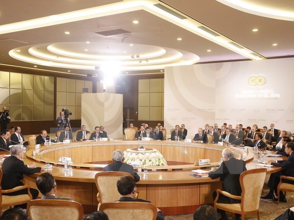 俄罗斯－东盟建立对话伙伴关系２０周年纪念峰会发表索契宣言 hinh anh 1