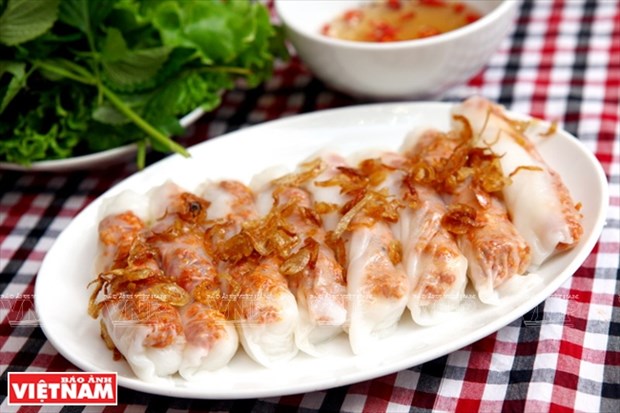 越南美食：清化春卷 hinh anh 1