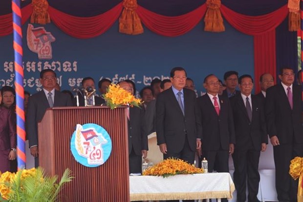 柬埔寨推翻波尔布特种族灭绝制度41周年纪念典礼隆重举行 hinh anh 1