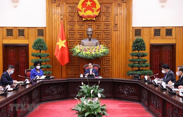 越南政府总理范明政：世行愿与越南携手同行 为越南经济社会的发展作出贡献 hinh anh 1