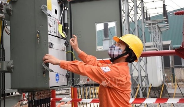 越南电力集团努力加快项目施工进度 确保夏季生产生活用电的供应 hinh anh 1