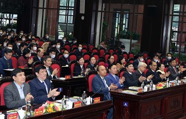 阮春福总理：卫生部要制定贴近越共十三大决议目标的具体行动计划 hinh anh 3