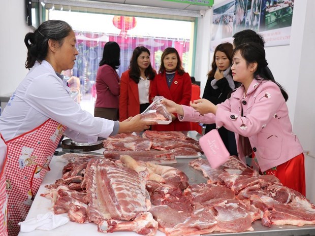 猪肉价格猛涨拉动11月越南CPI指数上涨0.96% hinh anh 1
