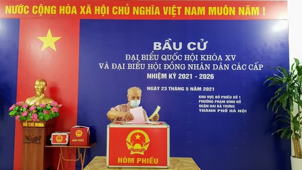 越南国家选举委员会人事小组召开第三次会议 hinh anh 1