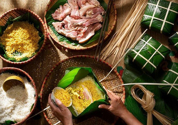 保留民族传统之美的越南北方过年饭 hinh anh 3