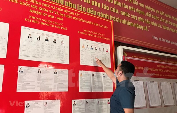 越南国会与各级人民议会换届选举：选民为国家选出优秀人才 hinh anh 1