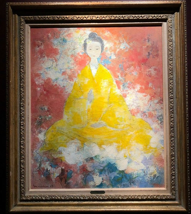 苏富比拍卖行在越南举办的画展促进了越南绘画市场的发展 hinh anh 2