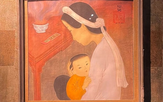 苏富比拍卖行在越南举办的画展促进了越南绘画市场的发展 hinh anh 1