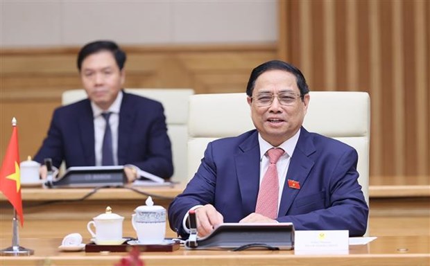 越南政府总理范明政与荷兰首相马克·吕特举行会谈 hinh anh 2