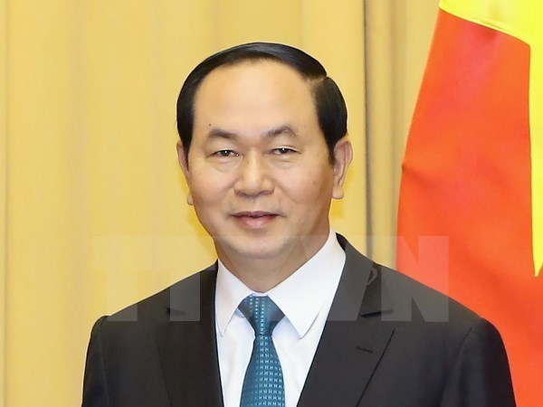 越南国家主席陈大光即将出席第16届法语国家组织峰会 hinh anh 1