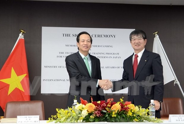 越南与日本开展新的人力资源开发合作项目 hinh anh 1