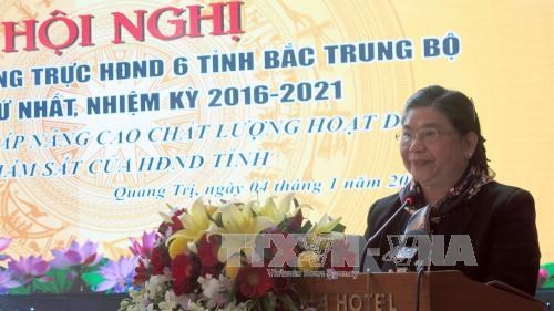 越南北中部地区六省集中提升人民议会监督质量 hinh anh 1
