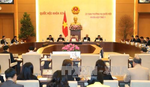 越南第十四届国会常委会第六次会议今日在河内召开 hinh anh 1