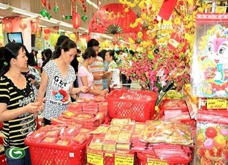 越南各家超市推出春节优惠活动 hinh anh 1