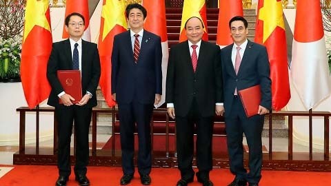 日本向越南两个项目提供210亿日元的官方开发援助资金 hinh anh 1