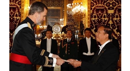 西班牙国王强调越南是西班牙在亚太地区的重要优先伙伴之一 hinh anh 1