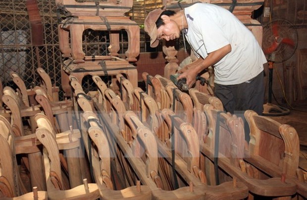 努力推动越南木材产业可持续发展 hinh anh 1