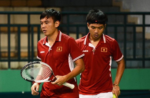 2017戴维斯杯网球公开赛男子团体赛：越南队负于中国香港队 hinh anh 1