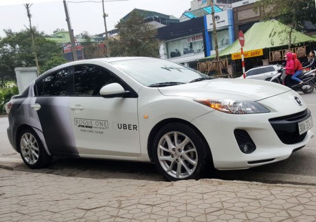 越南交通运输部要求Uber严格遵守越南法律规定 hinh anh 1