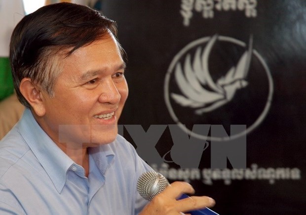 柬埔寨：救国党主席桑兰西辞职 金速卡担任党代主席 hinh anh 1