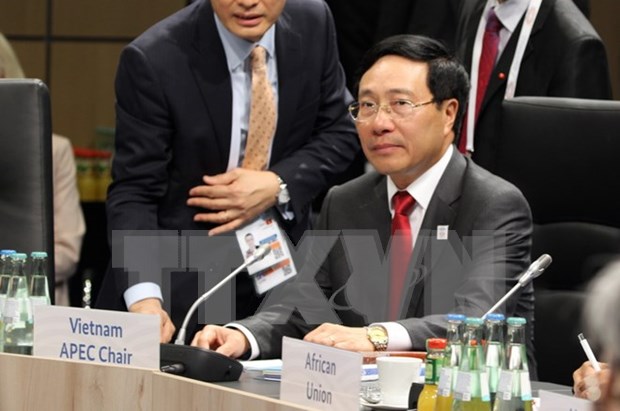 范平明副总理：加强全球伙伴关系实现2030年议程各项目标 hinh anh 1