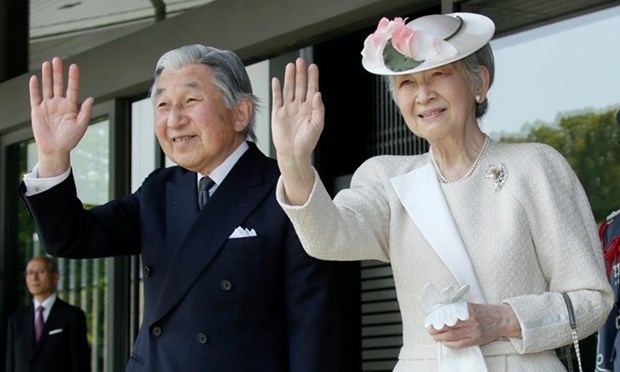 日本天皇和皇后开始对越南进行国事访问 hinh anh 1