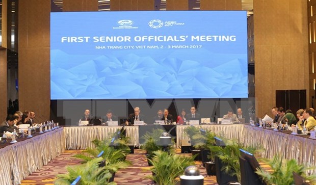 2017年APEC会议：SOM1继续就促进地区经济一体化相关内容展开讨论 hinh anh 1